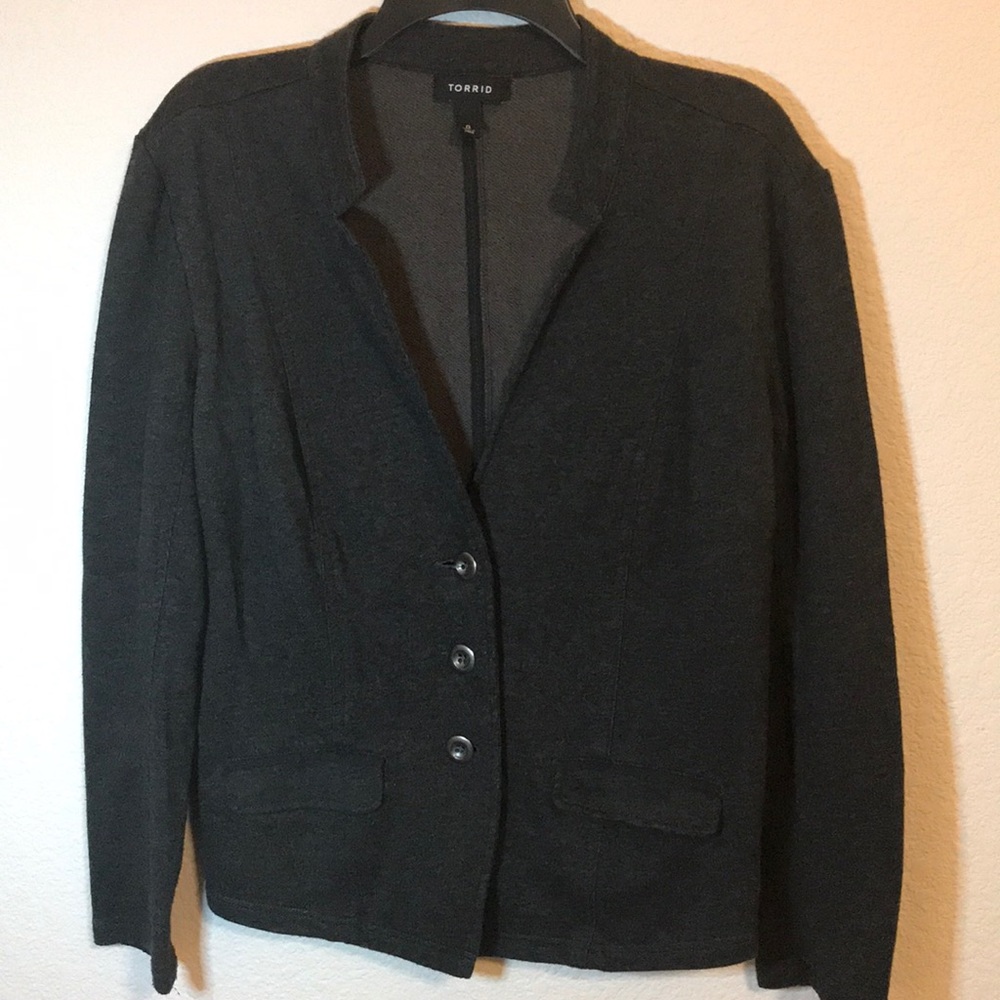 Torrid sweater blazer